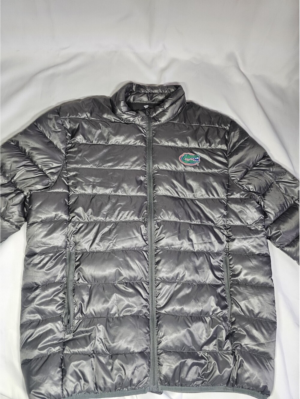 Fanatics Florida Gators Green Puffer Full Zip Jacket, Men's XL